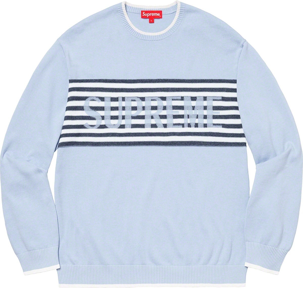 Chest Stripe Sweater